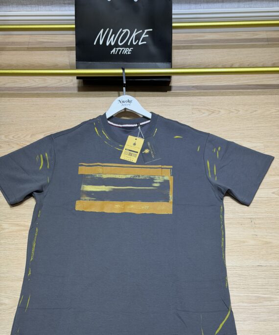 Grey short sleeve Turkish polo