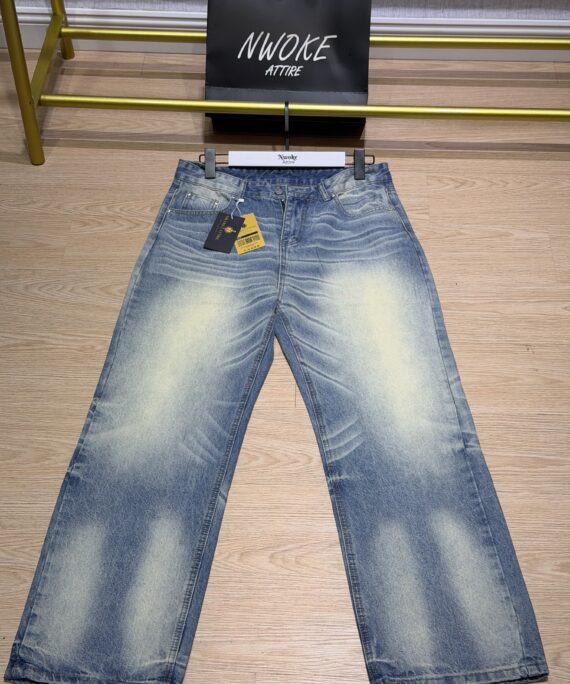 Washed Blue Turkey Jeans