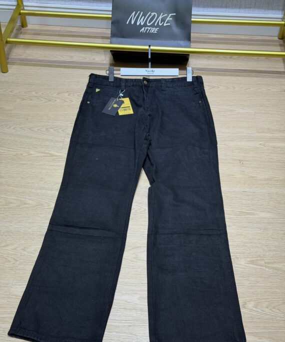 Classic Black Baggy Denim