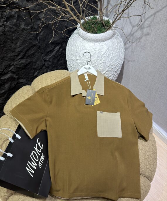 Classic Tan Polo Shirt