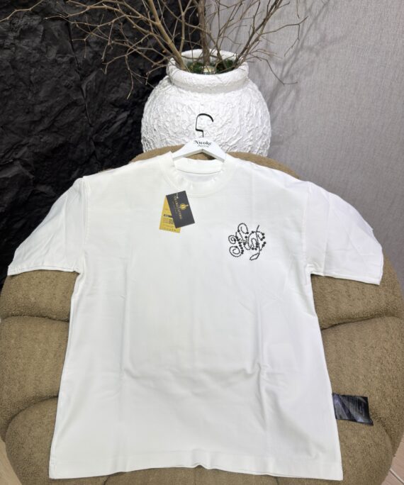 Pearl Stoned White T-Shirt