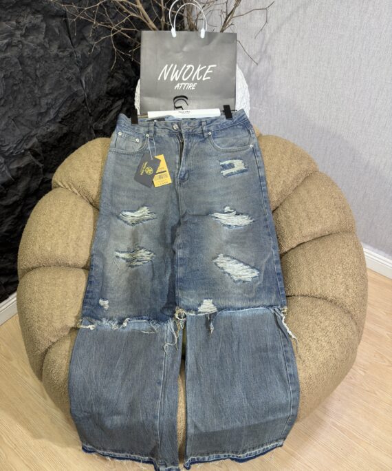 Double Layer Two Piece denim