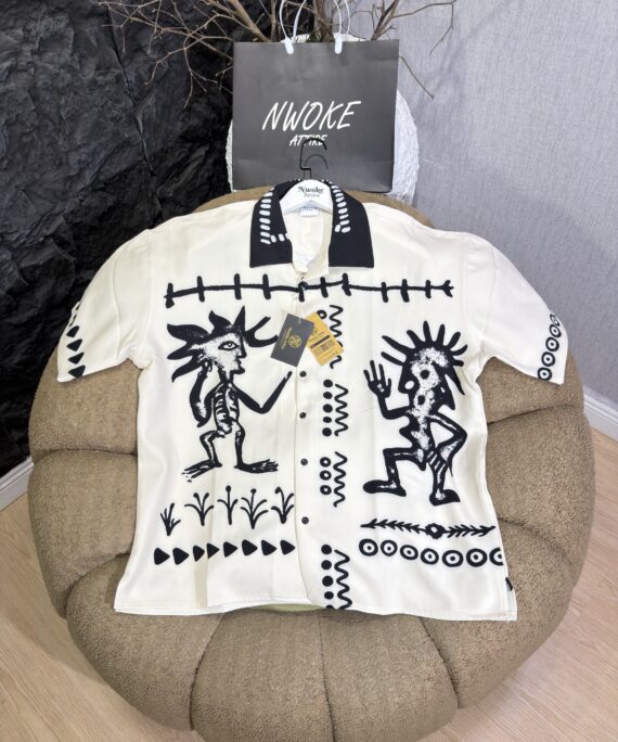 The Tribal Echo Cuban Shirt