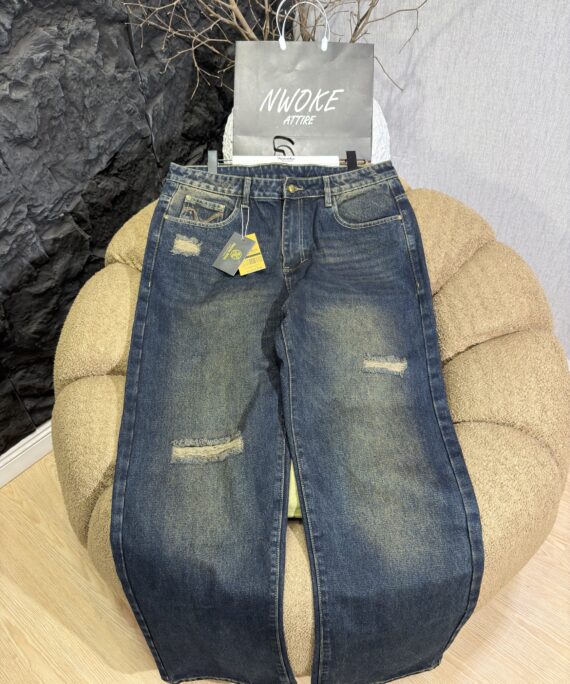 Vintage Acid-Wash Tint Denim